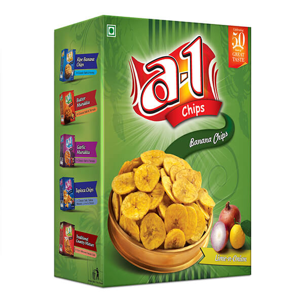 Banana Chips Lime -n-Onion (A1 Chips)